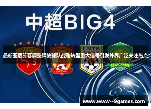 最新亚冠阵容调整释放球队战略转型重大信号引发外界广泛关注热点